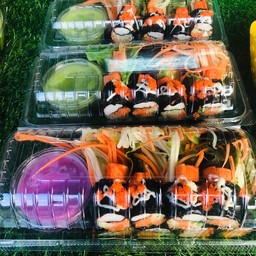 สลัดโรล ปูอัดห่อสาหร่าย