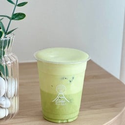 Rich Genmaicha Latte (ชาเขียวข้าวคั่วญี่ปุ่นลาเต้)