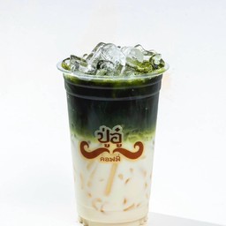 ชาเขียวลาเต้เย็น (เล็ก)