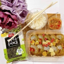 กุ้งดองน้ำปลา+ซีฟู้ด