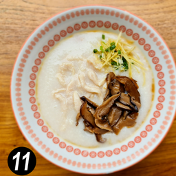 15. โจ๊กไก่ เห็ดหอม