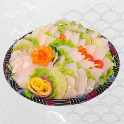 หอยเชลล์ซาซิมิ Scallop sashimi C