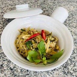 หมกหน่อไม้ หมูสามชั้น