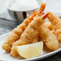 14 สปาเกตตีกุ้งทอด