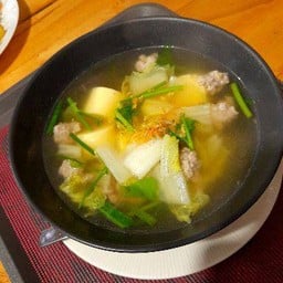 ต้มจืดเต้าหู้หมูสับ