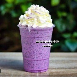 เผือกปั่น+โอริโอ้+วิปครีม