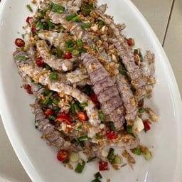 กั้งคั่วพริกเกลือ(กับข้าว)