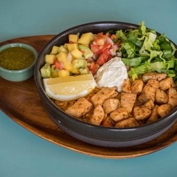 Aloha Salmon Rice Bowl