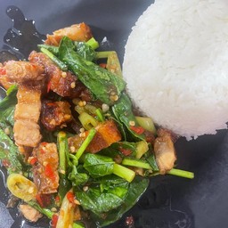 ข้าวคะน้า