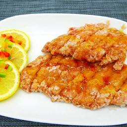 ไก่กรอบซอสมะนาว