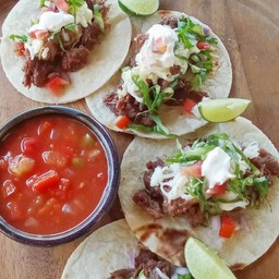 ทาโก้เนื้อ