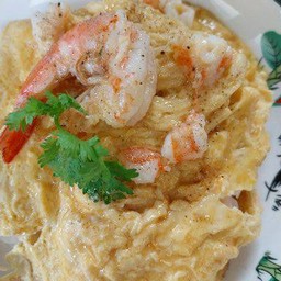 ข้าวไข่ข้นกุ้ง
