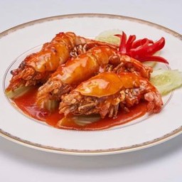 กุ้งอบซอสdeli