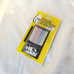 เทียนวันเกิดเป่าไม่ดับ1กล่อง