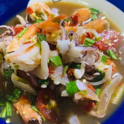 ยำทะเลรวมปลาร้า