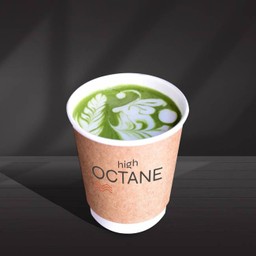 Hot Hojicha Latte