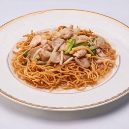 บะหมี่ราดหน้าไก่(โกยซีหมี่)deli