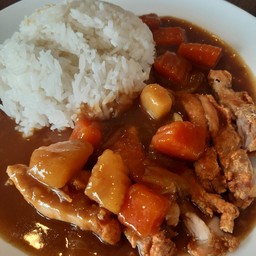 Curry Fried Chicken Rice