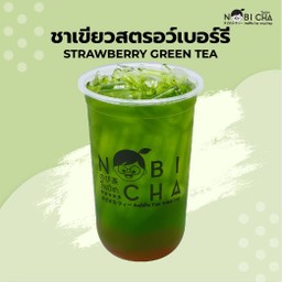 ชาเขียวสตอเบอร์รี่