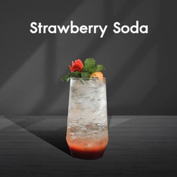 Strawberry soda