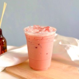 ชากุหลาบนม