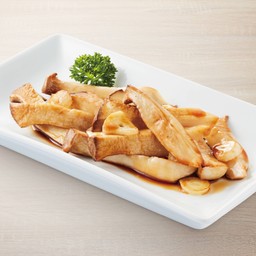 เห็ดเอริงงิผัด (ซอสน้ำมันหอย / กระเทียม)