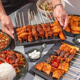 ปิ้งย่างหม่าล่าเสียบไม้ สูตรปรุงพิเศษ เพื่อความหอมของเครื่องเทศจีนแท้ๆ และความเผ