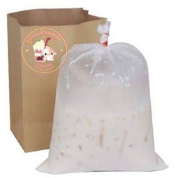 นมสด ถุงกระดาษ