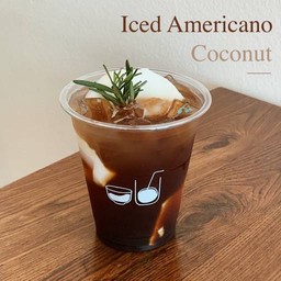 Iced Coconut Americano