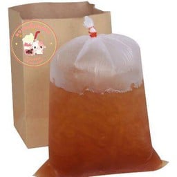 ชาดำเย็น ถุงกระดาษ