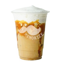 กาแฟ คาราเมล มัคคิอาโต้ เย็น