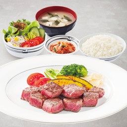 ชุดสเต๊กเนื้อสันใน