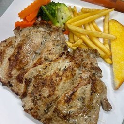 SetC สเต็กหมู+สเต็กสันคอ