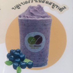 บลูเบอร์รี่นมสดสมูทตี้  ขนาด  22ออนช์