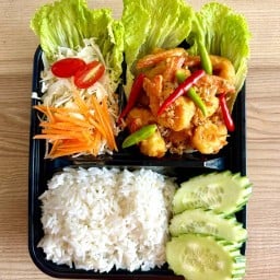 พริกสด กะ เทียมหอม