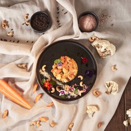 Sabji raghu with Cashew sause