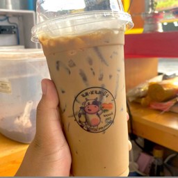 นมสดกาแฟเย็น