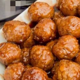 ลูกชิ้นเอ็นเนื้อ & น้ำจิ้มมะขาม ชุดเล็ก