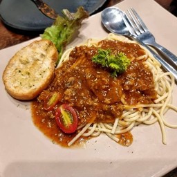 สปาเก็ตตี้เนื้อสับ