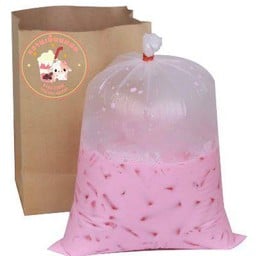 นมชมพู ถุงกระดาษ