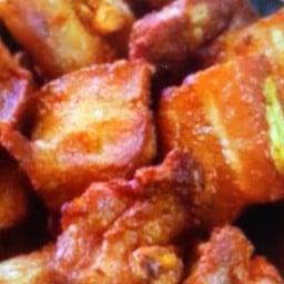 หมูสามชั้นทอดเกลือ
