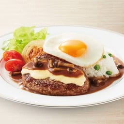 ข้าวหน้าแฮมเบิร์ก