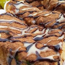 ปังภูเขาไฟ+นม