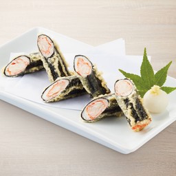 ปูอัดพันสาหร่ายทอดเทมปุระ