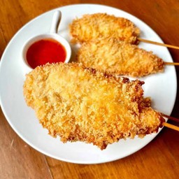 ไก่ทอด หน้าโรงเรียน 2 ไม้