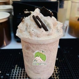 โอริโอ้ โอ้ โอ้   มะพร้าวน้ำหอมนมสดปั่น  ( มะพร้าวบ้านแพ้วแท้ 100%)