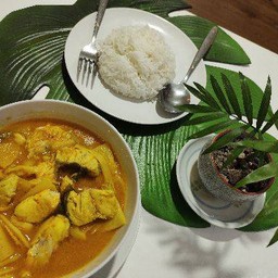 แกงเหลืองใต้ (ปลากะพงหรือกุ้ง)