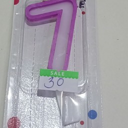 เทียนตัวเลข 1 ราคา30