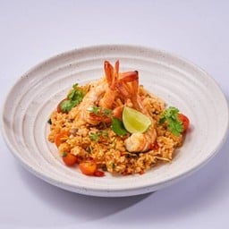 Tom Yum Koong Fried Rice  ข้าวผัดต้มยำกุ้ง