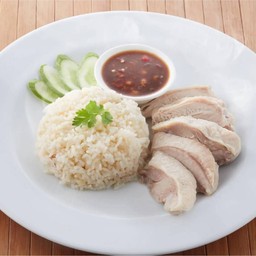 ข้าวมันไก่ต้ม